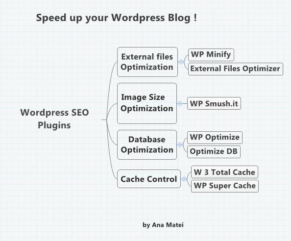 Wordpress SEO Plugins for Speeding up your blog or site - by Ana Matei